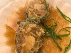 会跳舞的蒜蓉清蒸鲍鱼（十头鲍）-覃记海鲜美食餐厅