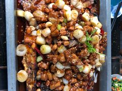宫保鸡丁烤鱼（清江鱼/斤）-锦尚阁烤鱼•天津菜(宣武门胡同店)