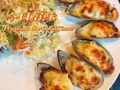 蒜蓉芝士焗青口-妈阁铭记澳葡美食