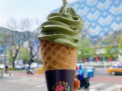 抹茶冰淇淋-吴裕泰茶庄(西单店)