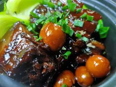 鹌鹑蛋红烧肉-旅马餐厅(茅家埠店)