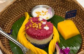Four-color Mango Sticky Rice