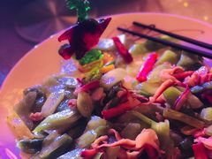 辣子碧绿炒海皇双片-麒麟中餐厅·经典粤菜·地道菜式老字号(广州长隆酒店)