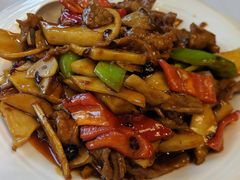 杏鲍菇炒牛柳-峨嵋酒家(德内店)