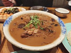 小笨鸡蘑菇粉-金勺缘东北菜馆(牡丹园店)