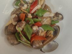辣炒黄蚬子-北塘海鲜·天津菜·鲅鱼水饺是一绝(大光明桥旗舰店)