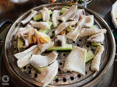 无骨鱼蒸胜瓜-阿多私房菜(顺德店)