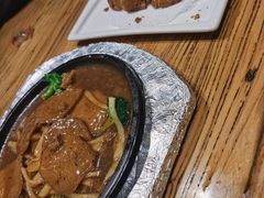 铁板黑椒牛排-一盏明灯全素斋(殊像寺店)