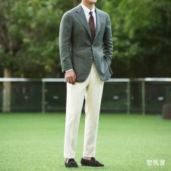 -怒马会 全麻衬西装高级定制