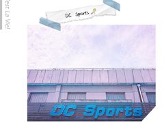 球场门口Logo-DC动创羽毛球馆YONEX(双联馆)