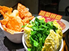 新鲜蔬菜拼盘-野迹·石橄榄鸡·烧烤(新洲店)