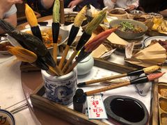 五彩毛笔酥-长安大牌档之西安博物院文化餐厅(中贸店)
