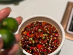 沙姜辣椒小青柠-润园四季椰子鸡火锅(卓越INTOWN店)