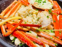 一蟹两吃长脚蟹-恭喜上堓砂锅焗·海鲜大排档(闵行龙湖店)