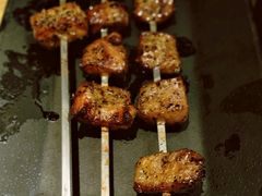 烤猪颈肉-烤匠麻辣烤鱼(环球中心店)