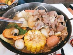 沙茶肥牛锅-张妈台式锅烧(深大店)