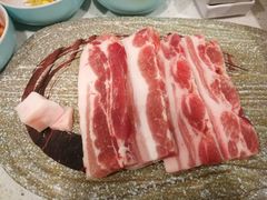 韩时招牌鲜五花肉-韩时烤肉(枫蓝店)