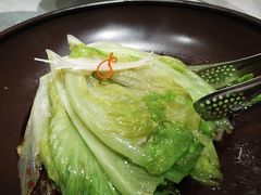 白灼罗马生菜-悦融琥珀·京鲁菜·海味珍品(西单店)