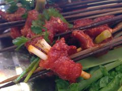 折耳根牛肉串串-镇江龙·火锅串串(武侯祠店)