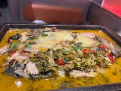 -探鱼·鲜青椒爽麻烤鱼(银泰城店)