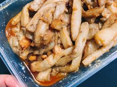 茄子盐蛋黄-天下客饭店(中山路店)