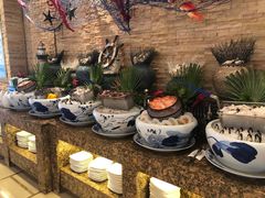 自助取餐区-厦门悦华酒店·绿庭主题自助餐厅