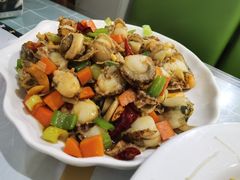 葱爆威海扇贝-威海渔村(静安旗舰店)