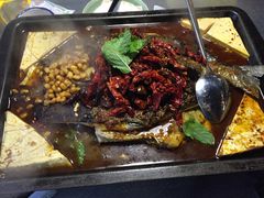 -探鱼·鲜青椒爽麻烤鱼(广州花都来又来店)