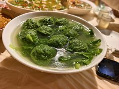 翡翠圆子汤-柏合黄记豆腐皮饭店