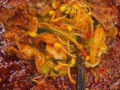 油泼秦川雪花牛肉-长安炊烟庭院陕菜(七路明光路店)