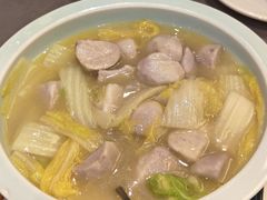 鸡汤芋儿菜-芙蓉凰花园酒楼