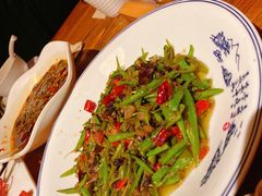 干煸四季豆-村理·乡村菜音乐餐厅(河西店)