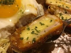 芝士猪排黄米饭-金龙咖喱