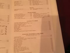 菜单-Musso & Frank Grill