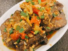 油炸臭豆腐-湘肠香火锅店(团结湖店)
