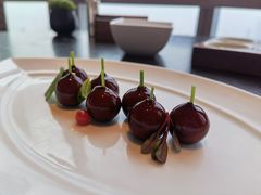 樱桃鹅肝-广州柏悦酒店·悦景轩·粤菜餐厅