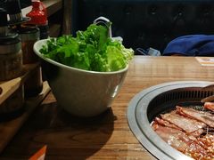 -明洞阿姨·韩式酱蟹烤肉·创意料理(三元桥店)