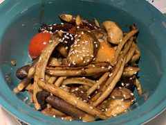 黑松露香焗菌菇-蜜桃花开·中西融合菜E&W(南长街店)