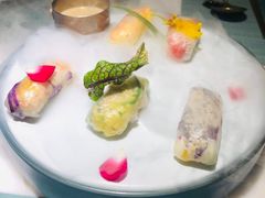 漫步花开彩虹卷-蜜桃花开·中西融合菜E&W(南长街店)