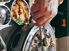 -围炉肉舍•炭烤活鳗•丹东海鲜烤肉(步行街店)