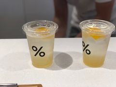 柠檬特饮气泡水-% Arabica阿拉比卡咖啡(武汉天地店)