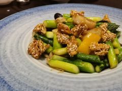 核桃炒芦笋-广州文华东方酒店·江-由辉师傅主理