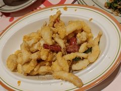咸蛋黄炒墨鱼-美泰·Mangothai·清迈云街(天空之城店)