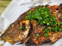 鲷鱼-野火鲜货烧烤(河边小院店)