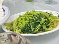 虾酱炒通菜-阿九食店(南湾南路店)