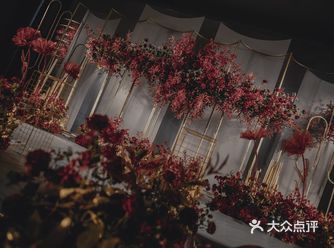 怀化婚礼|小预算复古红色系简约婚礼