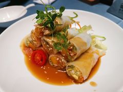沾汁蔬菜米卷-南堂館川菜文化餐厅(天府店)