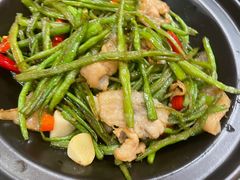 干锅五花肉芸豆丝-云海肴·汽锅鸡·云南菜(广安门天虹店)