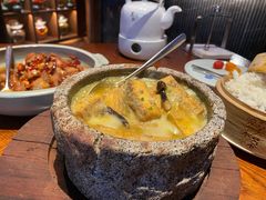 石锅发菜豆腐-映水芙蓉(上海万象城店)