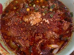 水煮肉片-雨田饭店